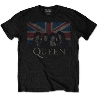 QUEEN Vintage Union Jack, T