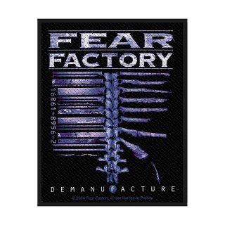 FEAR FACTORY Demanufacture, パッチ<img class='new_mark_img2' src='https://img.shop-pro.jp/img/new/icons5.gif' style='border:none;display:inline;margin:0px;padding:0px;width:auto;' />