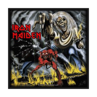 IRON MAIDEN Number of the Beast, パッチ<img class='new_mark_img2' src='https://img.shop-pro.jp/img/new/icons5.gif' style='border:none;display:inline;margin:0px;padding:0px;width:auto;' />