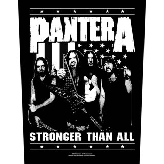 PANTERA Stronger Than All, バックパッチ<img class='new_mark_img2' src='https://img.shop-pro.jp/img/new/icons5.gif' style='border:none;display:inline;margin:0px;padding:0px;width:auto;' />