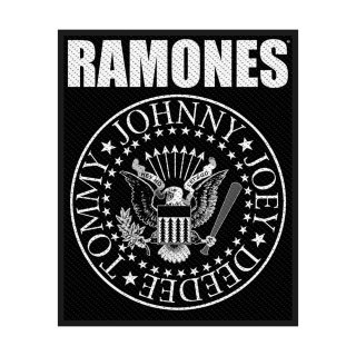 RAMONES Classic Seal, パッチ<img class='new_mark_img2' src='https://img.shop-pro.jp/img/new/icons5.gif' style='border:none;display:inline;margin:0px;padding:0px;width:auto;' />