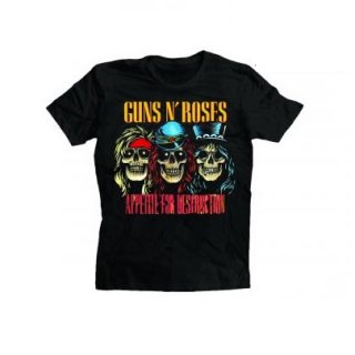 GUNS N' ROSES Afd Skulls, T