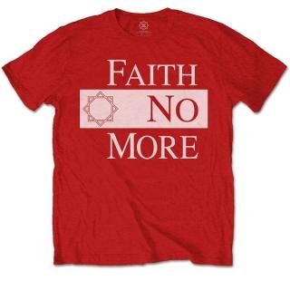 FAITH NO MORE Classic New Logo Star Red, T