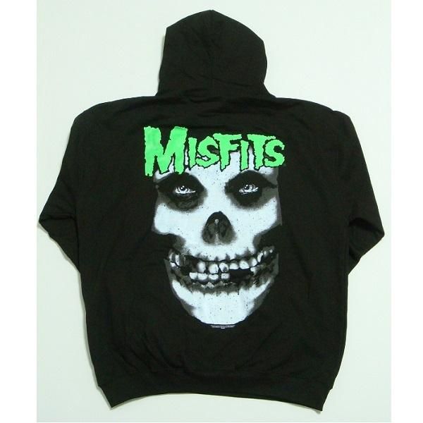 MISFITS Glow Jurek Skull, パーカー - メタルTシャツ専門店 MISFITS Glow Jurek Skull, パーカー - メタルTシャツ専門店