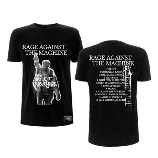 RAGE AGAINST THE MACHINE Ratm Bola Album Cover Tracks Blk, T