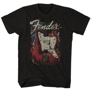 FENDER Distressed Guitar, Tシャツ