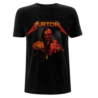 METALLICA Cliff Burton Ray & Cliff Burton, Tシャツ