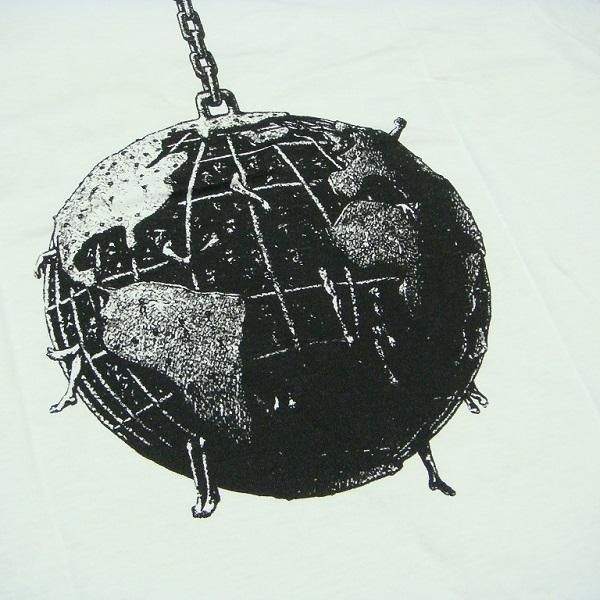 RAGE AGAINST THE MACHINE Ratm Wrecking Ball White/Black, T