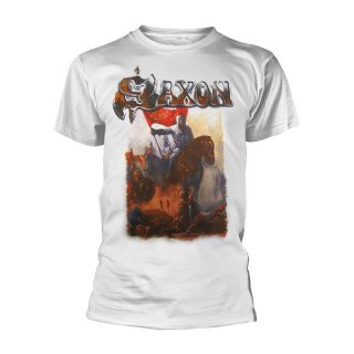 SAXON Crusader Wht, Tシャツ
