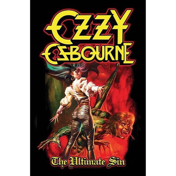 レアOzzy OsbournTributeポスターlimited edition OZZY OSBOURNE NO REST FOR THE WICKED ALBUM COVER POSTER