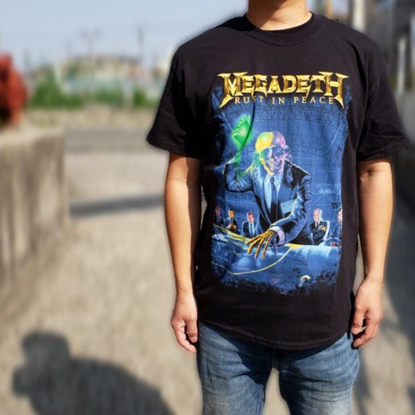 MEGADETH Rust In Peace 30th Anniversary, Tシャツ - メタルTシャツ専門店METAL-LIFE(メタルライフ)