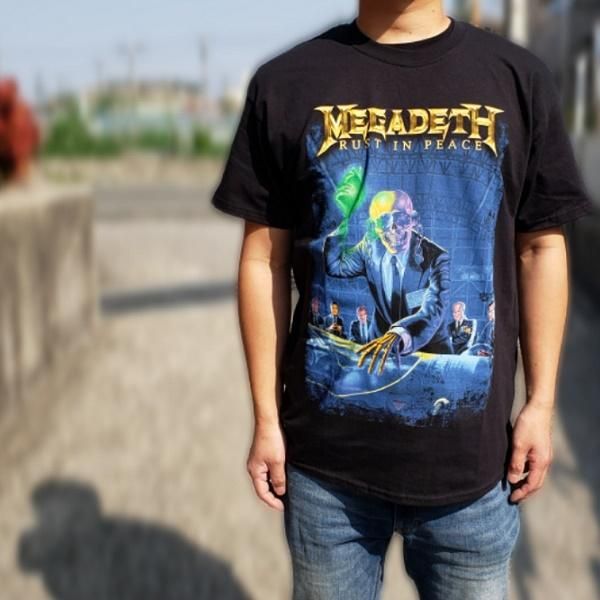 MEGADETH Rust In Peace 30th Anniversary, Tシャツ - メタルTシャツ ...