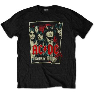 AC/DC Highway To Hell Sketch, Tシャツ