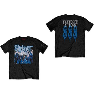 SLIPKNOT 20TH Anniversary Tattered & Torn, Tシャツ