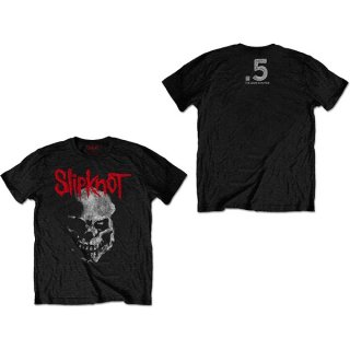 SLIPKNOT Gray Chapter Skull 2, Tシャツ