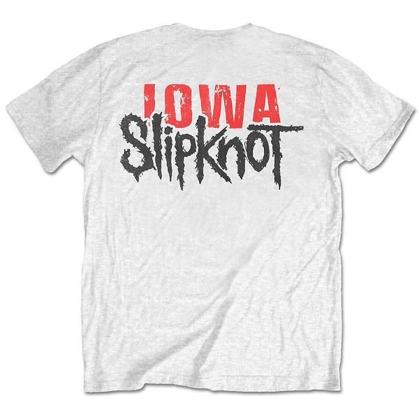 ボロフェードSlipknot Iowa Tシャツlica oasis Vintage Y2K Slipknot “ Iowa 2002 Japan Tour T-shirt / Nu Metal