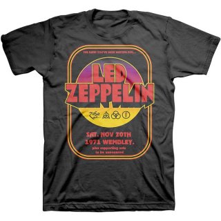 LED ZEPPELIN 1971 Wembley, Tシャツ