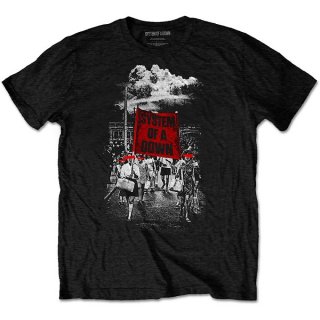 SYSTEM OF A DOWN Banner Marchs, Tシャツ