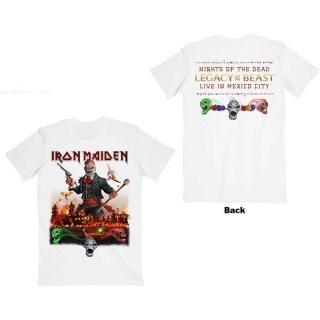 IRON MAIDEN Legacy Of The Beast Live In Mexico City Wht, T