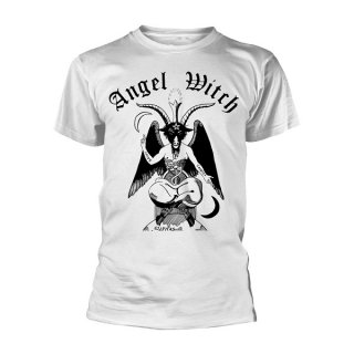 ANGEL WITCH Baphomet Wht, T