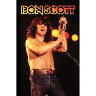 BON SCOTT Bon Scott, 布製ポスター