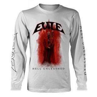 EVILE Hell Unleashed Wht, ロングTシャツ