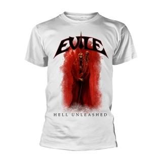 EVILE Hell Unleashed Wht, Tシャツ