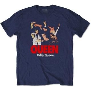 QUEEN Killer Queen Navy, Tシャツ