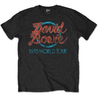 DAVID BOWIE 1978 World Tour, T