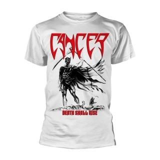 CANCER Death Shall Rise Wht, Tシャツ