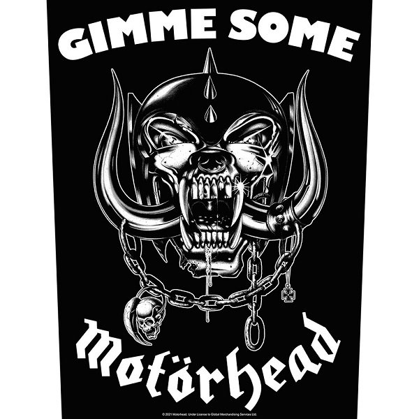 MOTORHEAD Gimme Some, バックパッチ - メタルTシャツ専門店METAL-LIFE(メタルライフ)
