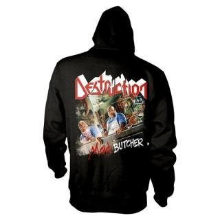 DESTRUCTION Mad Butcher, Zip-Upパーカー
