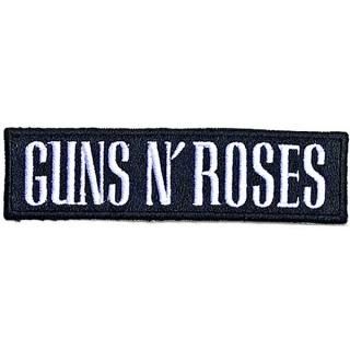 GUNS N' ROSES Text Logo, パッチ