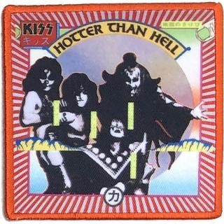 KISS Hotter Than Hell Album Cover, パッチ