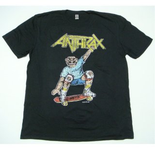 ANTHRAX Spreading Skater Notman Vintage, T