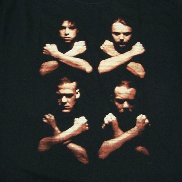 メタリカ ロンT BIRTH DEATH CROSSED ARMS METALLICA】メタリカ「BIRTH DEATH CROSSED ARMS 」Tシャツ : NO