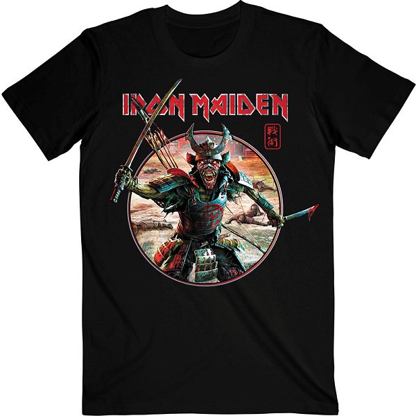 IRON MAIDEN Senjutsu Eddie Warrior Circle, Tシャツ - メタルT 