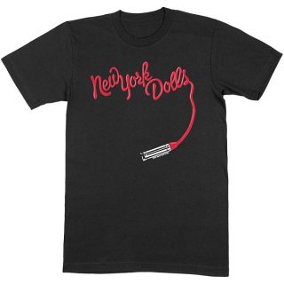 NEW YORK DOLLS Lipstick Logo, Tシャツ