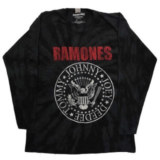 RAMONES Presidential Seal Dip-Dye, ロングTシャツ