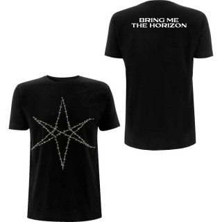 BRING ME THE HORIZON Barbed Wire Blk, Tシャツ