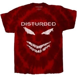 DISTURBED Scary Face Dip-Dye, T