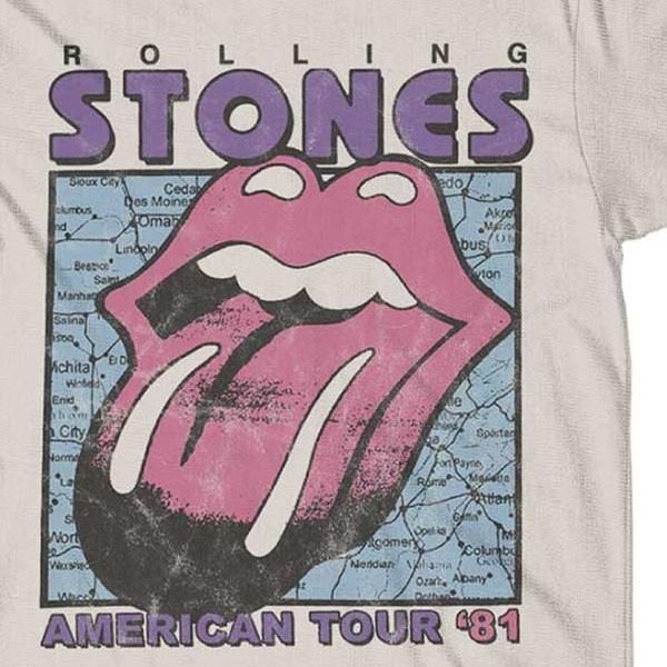 The Rolling Stones U.S. TOUR '18 Tシャツ 80s USA製 ROLLING STONES ローリングストーンズ THE NORTH