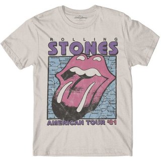 THE ROLLING STONES American Tour Map, T