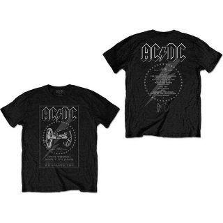 AC/DC Ftatr 40th Monochrome, Tシャツ