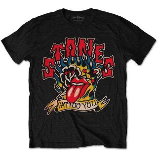 THE ROLLING STONES Tattoo You Blue Flames, Tシャツ