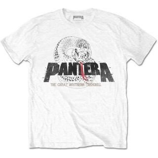 PANTERA Snake Logo Wht, T