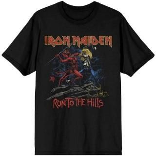 IRON MAIDEN Number Of The Beast Run To The Hills Distress, T