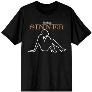 JUDAS PRIEST Sin After Sin Sinner Slogan Lady, Tシャツ