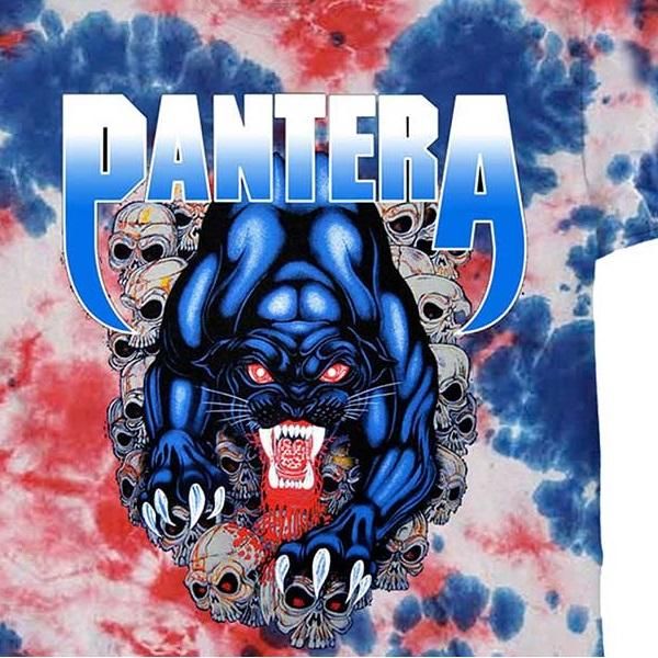 PANTERA Panther Dye-Wash, Tシャツ - メタルTシャツ専門店METAL-LIFE(メタルライフ)