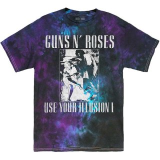 GUNS N' ROSES Use Your Illusion Monochrome Dye-Wash, Tシャツ
